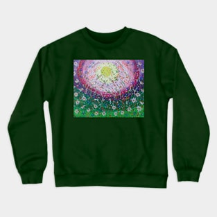 Flowers Reaching Towards the Sun Crewneck Sweatshirt